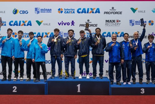 Colombia sube seis veces al podio en el Sudamericano de Gimnasia en Trampolín
