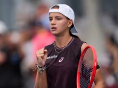 Emilana Arango en el Cincinnati Open/ Tomada de Getty Images