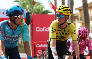 Harold Tejada en La Vuelta a España/ Imagen tomada de Revista Semana - Getty Images