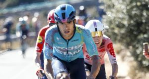 Harold Tejada en La Vuelta a España/ Tomada del XDS Astana en Instagram