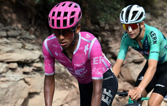 Juan Rodríguez en La Vuelta a España/ Tomada de @juan_rodriguez68 - @keirplaice
