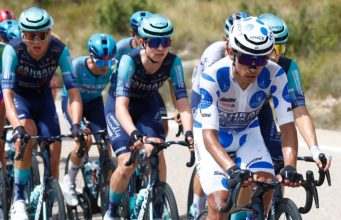 Santiago Buitrago en La Vuelta a España/ Tomada de @santiagobuitrago09 - @sprintcycling