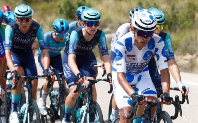 Santiago Buitrago en La Vuelta a España/ Tomada de @santiagobuitrago09 - @sprintcycling