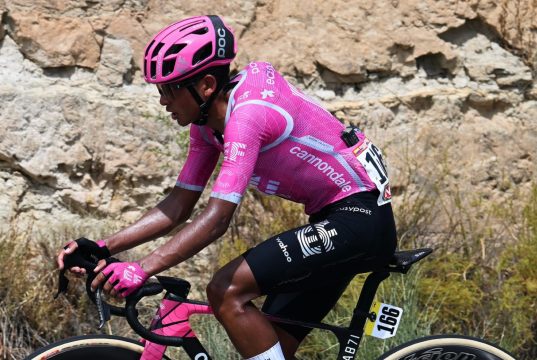 Juan Rodríguez en La Vuelta a España/ Tomada de @juan_rodriguez68 - @gettysport