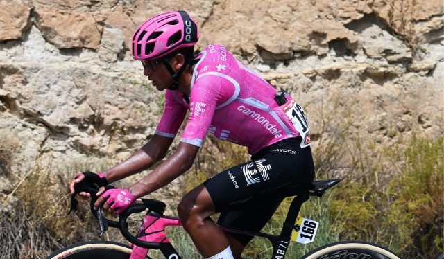 Juan Rodríguez en La Vuelta a España/ Tomada de @juan_rodriguez68 - @gettysport