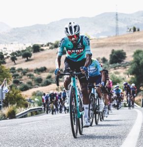 Iván Sosa en La Vuelta a España/ Tomada de @ivan_sosa97 en Instagram