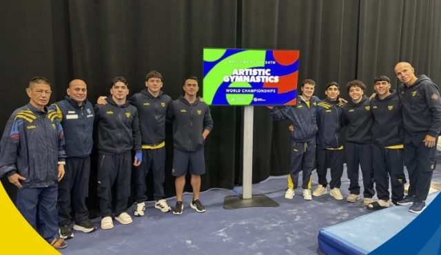Colombia presente en el Mundial de Gimnasia Artística/ Tomada de @fede.colgim