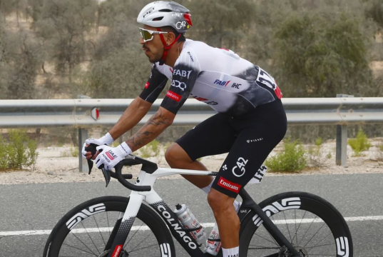 Top 10 de Juan Sebastián Molano en la cuarta etapa del Tour of Guangxi