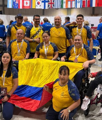 Colombia en el World Boccia Challenger/ Tomada de @fecolboccia en Instagram