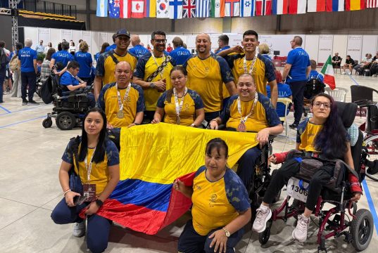 Colombia en el World Boccia Challenger/ Tomada de @fecolboccia en Instagram