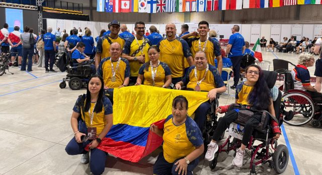 Colombia en el World Boccia Challenger/ Tomada de @fecolboccia en Instagram