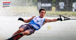 El futuro del esquí náutico colombiano se destacó en el Panamericano Noé Osorio en el Panamericano de Esquí Náutico/ Tomada de @fedesquicol