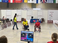 Edilson Chica en el World Boccia Challenger/ Tomada de @fecolboccia