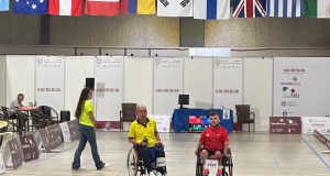 Edilson Chica en el World Boccia Challenger/ Tomada de @fecolboccia