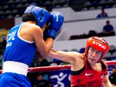 Camila Camilo en la final del Campeonato Panamericano Continental Élite de Boxeo/ Tomada de @usaboxing en Instagram