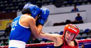 Camila Camilo en la final del Campeonato Panamericano Continental Élite de Boxeo/ Tomada de @usaboxing en Instagram