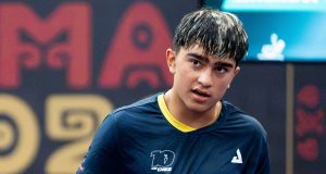 Emanuel Otalvaro en el ITTF-Americas Championships/ Tomada de @ittfamericas en Instagram