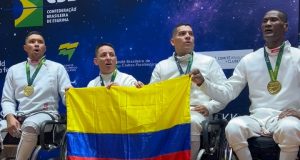 Colombia en el podio del Panamericano de Para Esgrima / Captura de pantalla tomada de @worldparafencing en Instagram