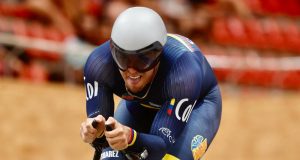 Cristian Ortega en el Mundial de Ciclismo de Pista/ Cortesia de la Federación Colombiana de Ciclismo