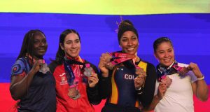 Colombia arrasa con 13 medallas en la tercera jornada del Panamericano de Pesas